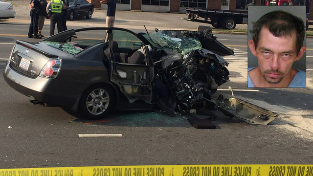 Man charged in deadly crash following police chase in Gastonia - WSOC Charlotte