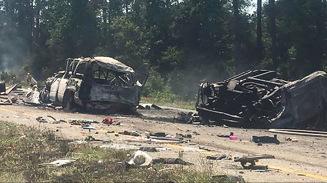 North Carolina I95 fatal crash Infant among 5 killed in crash that