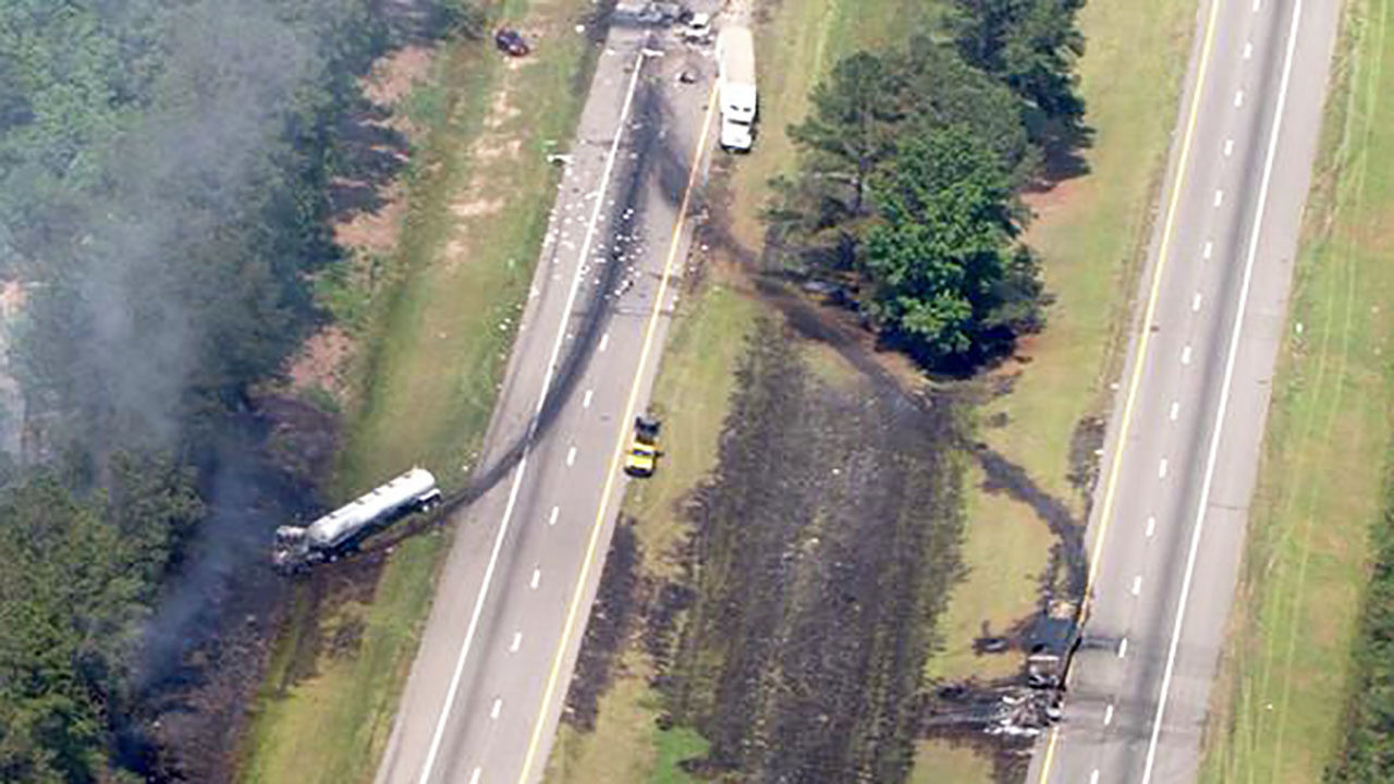 North Carolina I95 fatal crash Infant among 5 killed in crash that