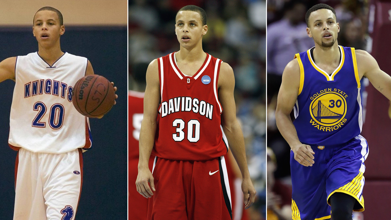 stephen curry high school jersey