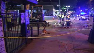 IMAGES: Water main break floods uptown Charlotte