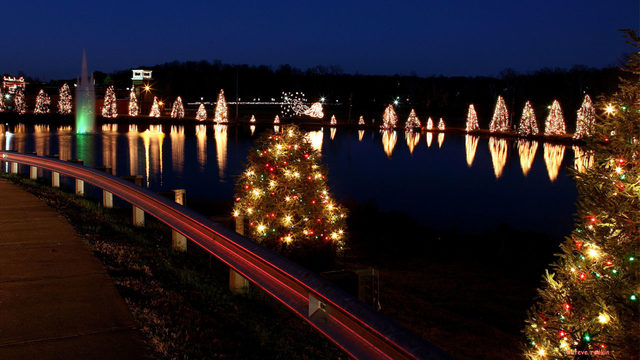 McAdenville Lights Up As Christmas Town USA WSOC-TV McAdenville - McAdenville Lights Up As Christmas Town USA WSOC-TV