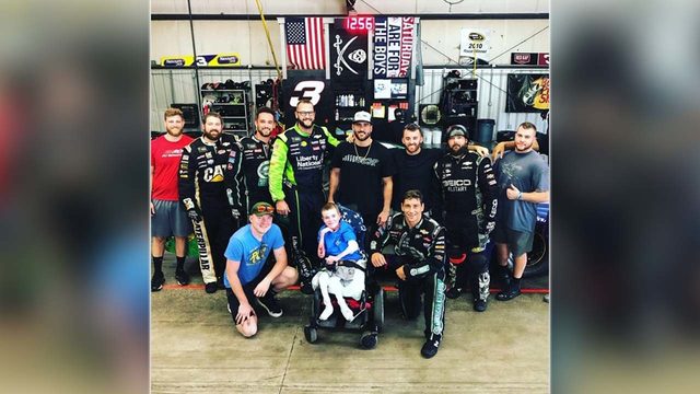 NASCAR community helps celebrate birthday of local teen with rare disease