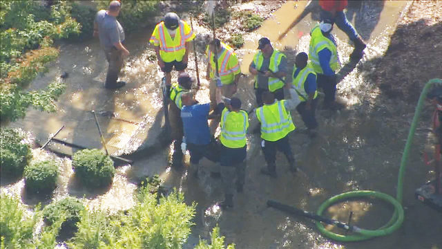 Boil water advisory lifted for York County after 70-year-old pipe breaks - WSOC Charlotte